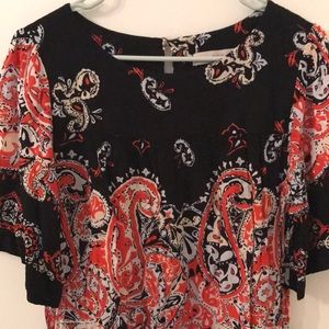 Ann Taylor Loft size Large summer blouse